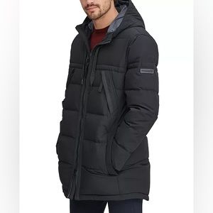 Holden Water Resistant Down & Feather Fill Quilted Coat
MARC NEW YORK